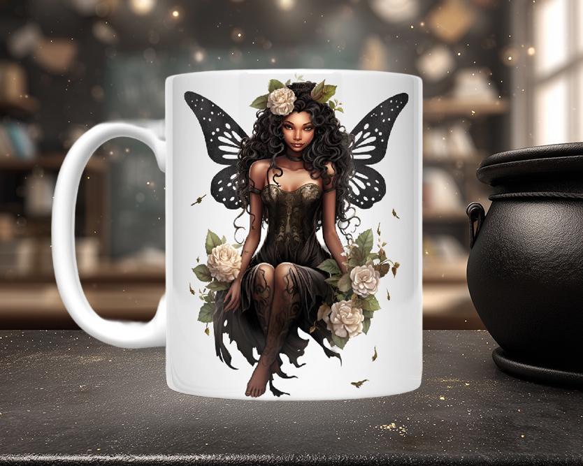 Black-Winged Pixie Mugs