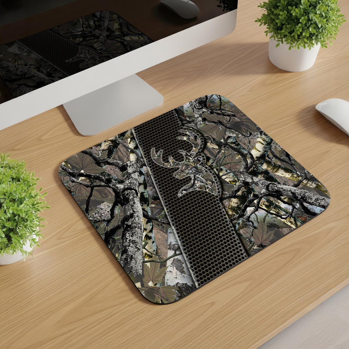 His or Her Camo Mousepads
