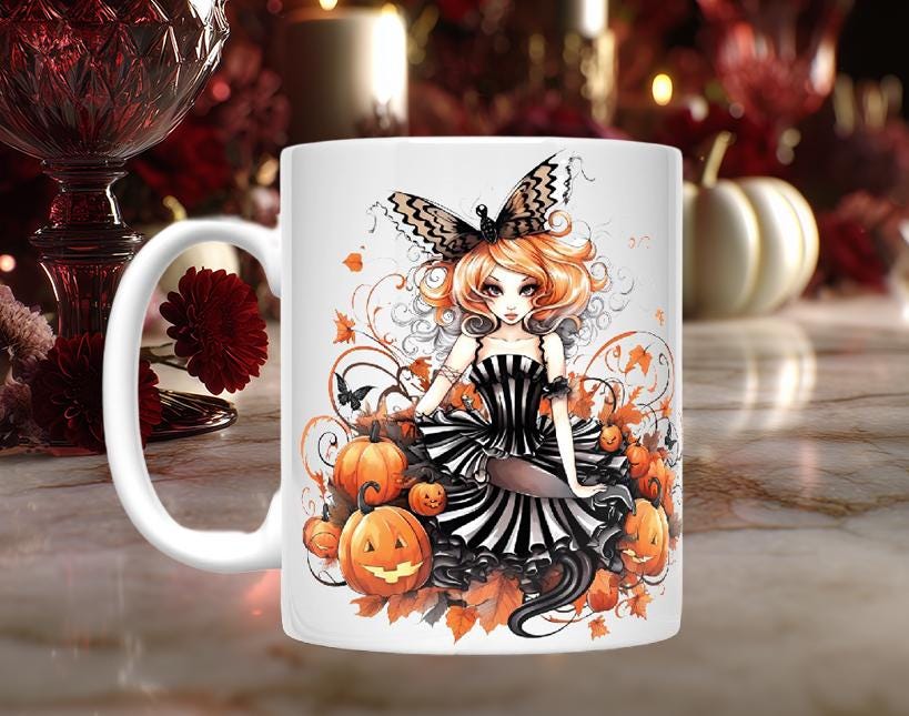 Halloween Fairy Mugs