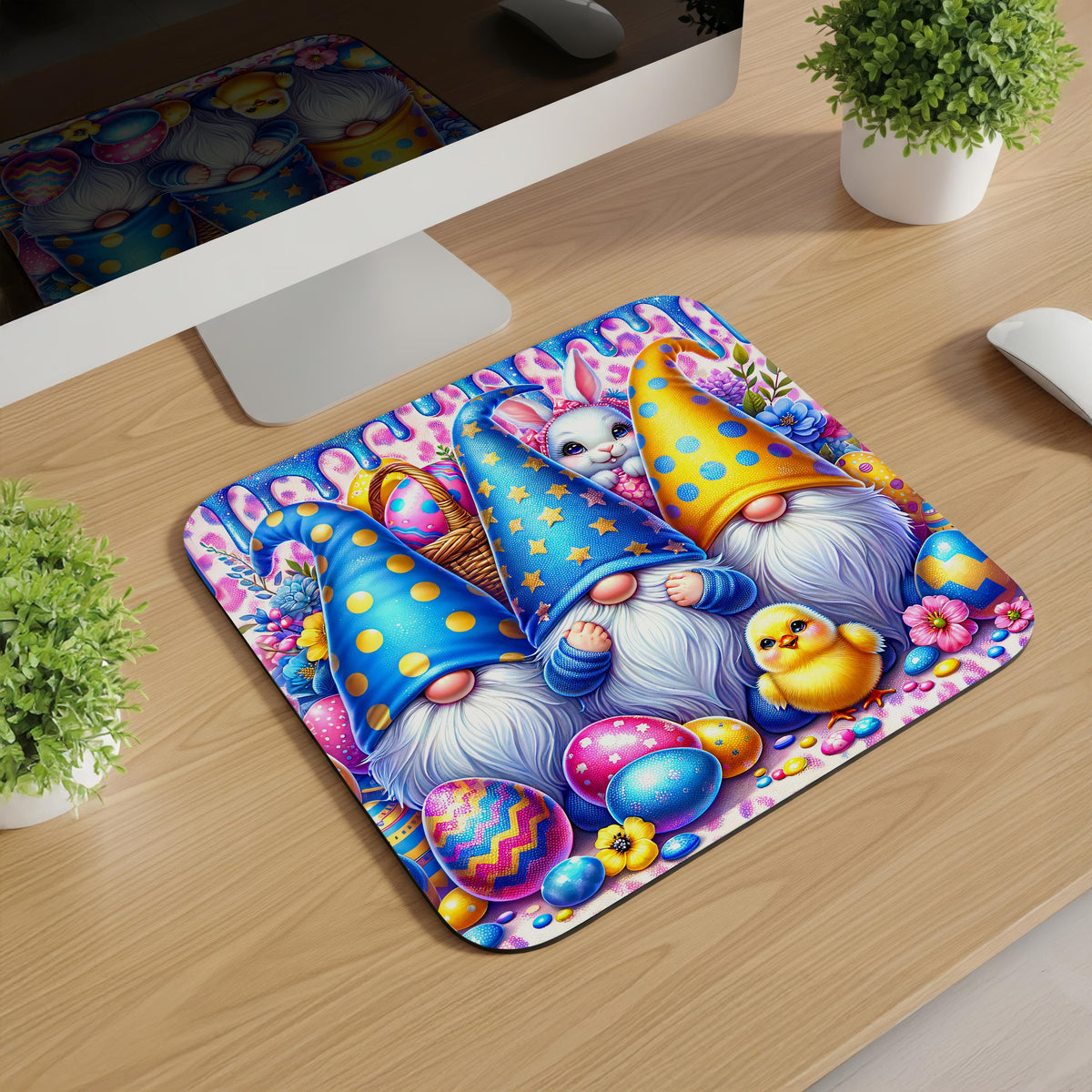 Easter Gnome Mousepads