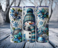 Winter Snowman Tumbler