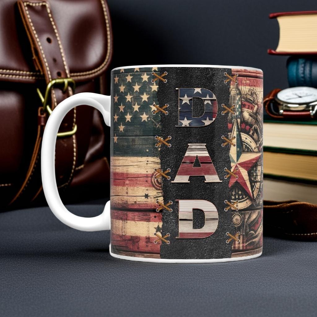 Patriotic Dad Mug
