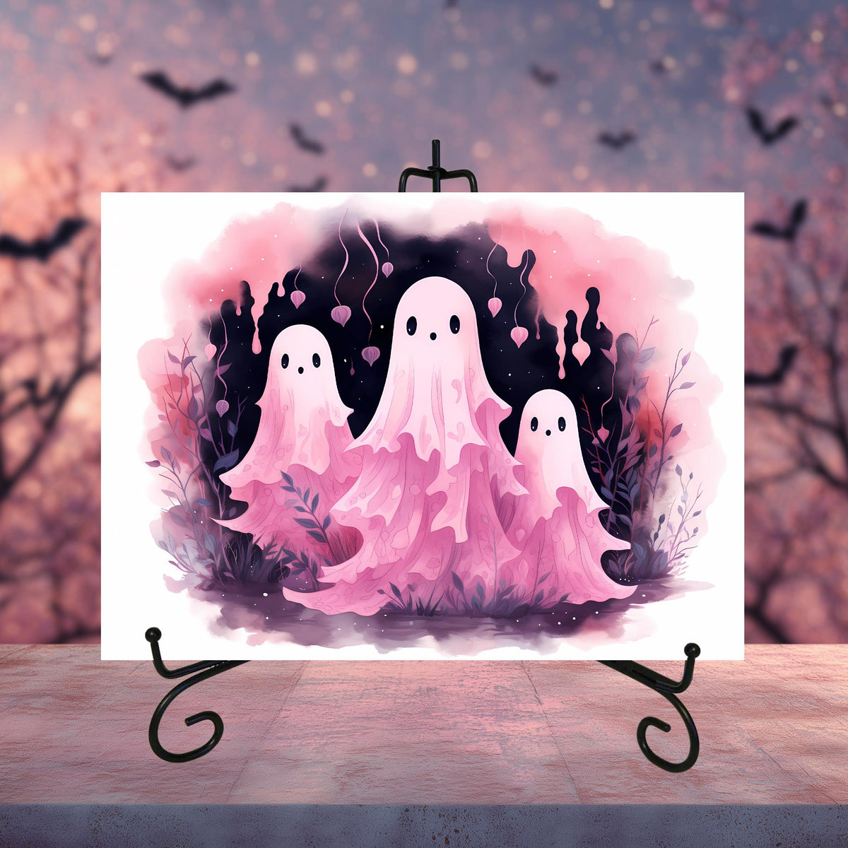 Glass Ghosts Cutting Boards