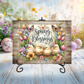 Spring Blessings Glass Cutting Board