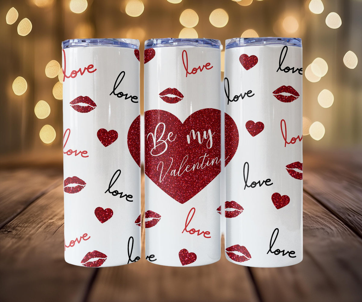 Valentine Heart Tumblers (7 variations)