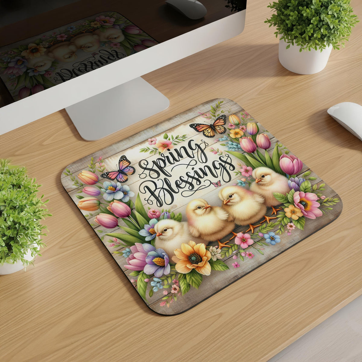 Spring Blessings Mousepad