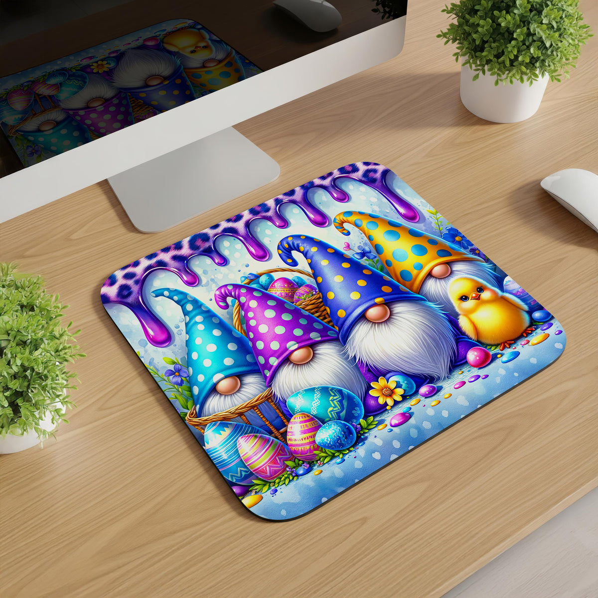 Easter Gnome Mousepads