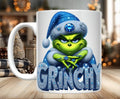 Purple or Blue Grinchy Mugs
