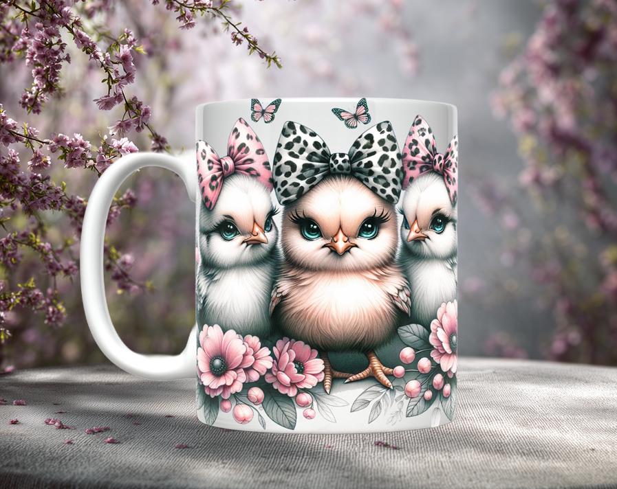 Bow Animal Mugs
