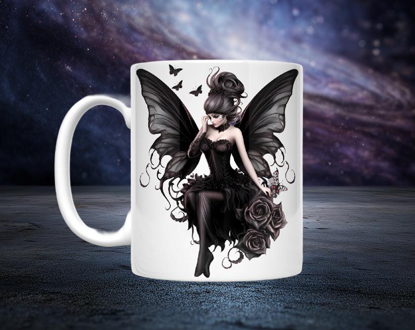 Black-Winged Pixie Mugs