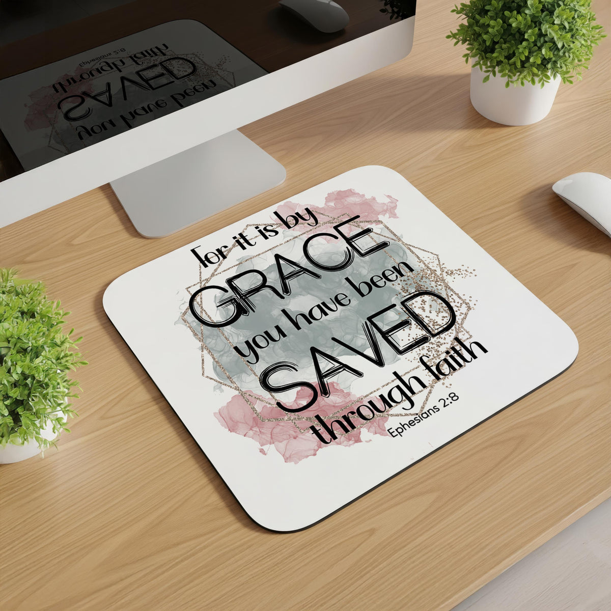 Scripture Mousepad with Uplifting Bible Verses (10 Styles)