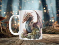 Dragon Ceramic Mug - Mythical Coffee Cup, Bold Designs