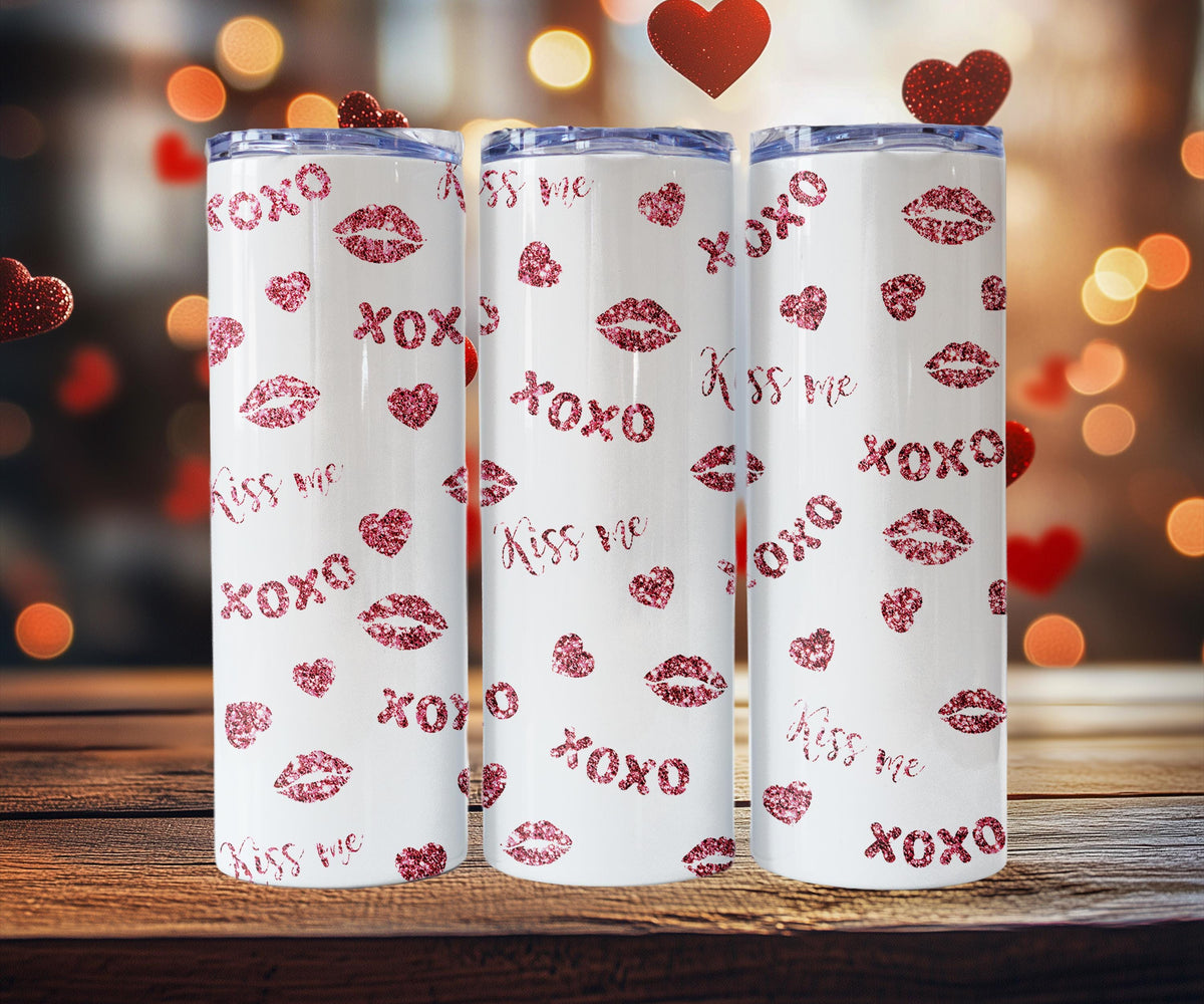 Valentine Heart Tumblers (7 variations)