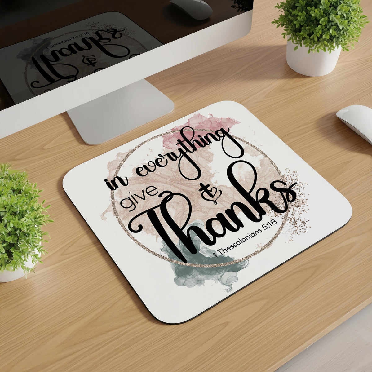 Scripture Mousepad with Uplifting Bible Verses (10 Styles)