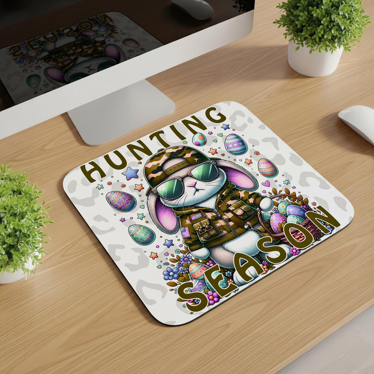 Hunting Season Easter Mousepads