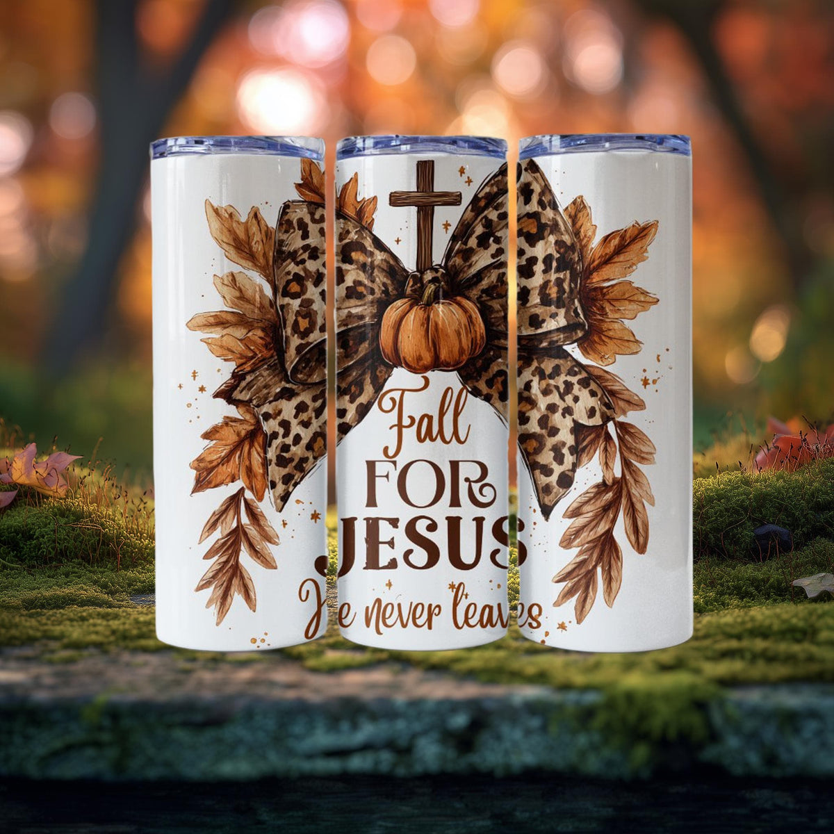 Fall For Jesus Tumbler