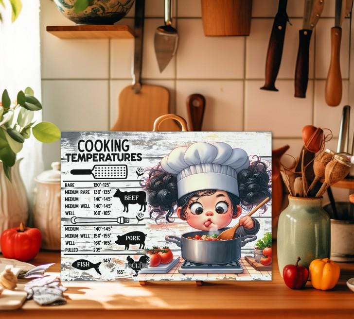 Humorous Glass Cutting Boards (10 designs)
