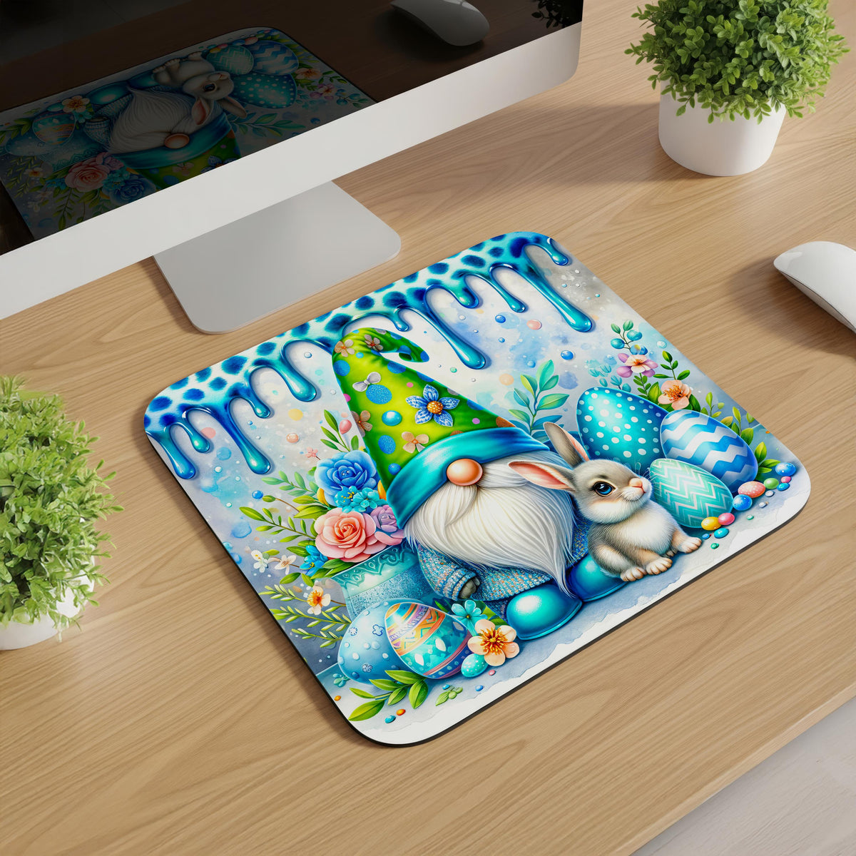 Easter Gnome Mousepads