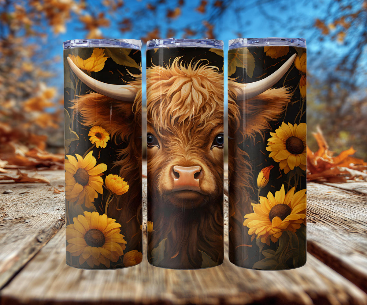Fall Highland Cow (10 variations)