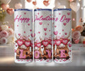 Happy Valentine's Day Highland Cows Tumbler