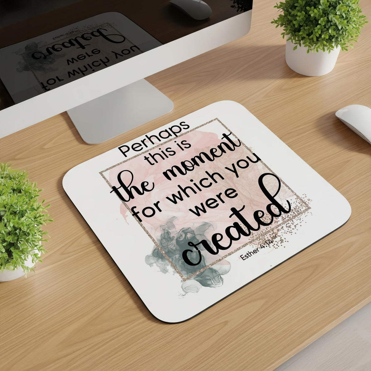 Scripture Mousepad with Uplifting Bible Verses (10 Styles)