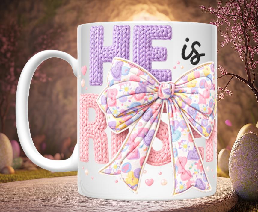 Knitted Image Religious Easter Mugs (7 styles)