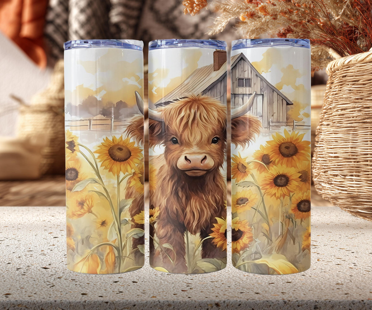 Fall Highland Cow (10 variations)