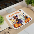 Happy Halloween Witch and Ghost Mousepad