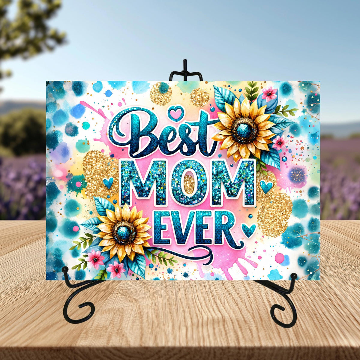 Best Mom Ever Glass Cutting Boards