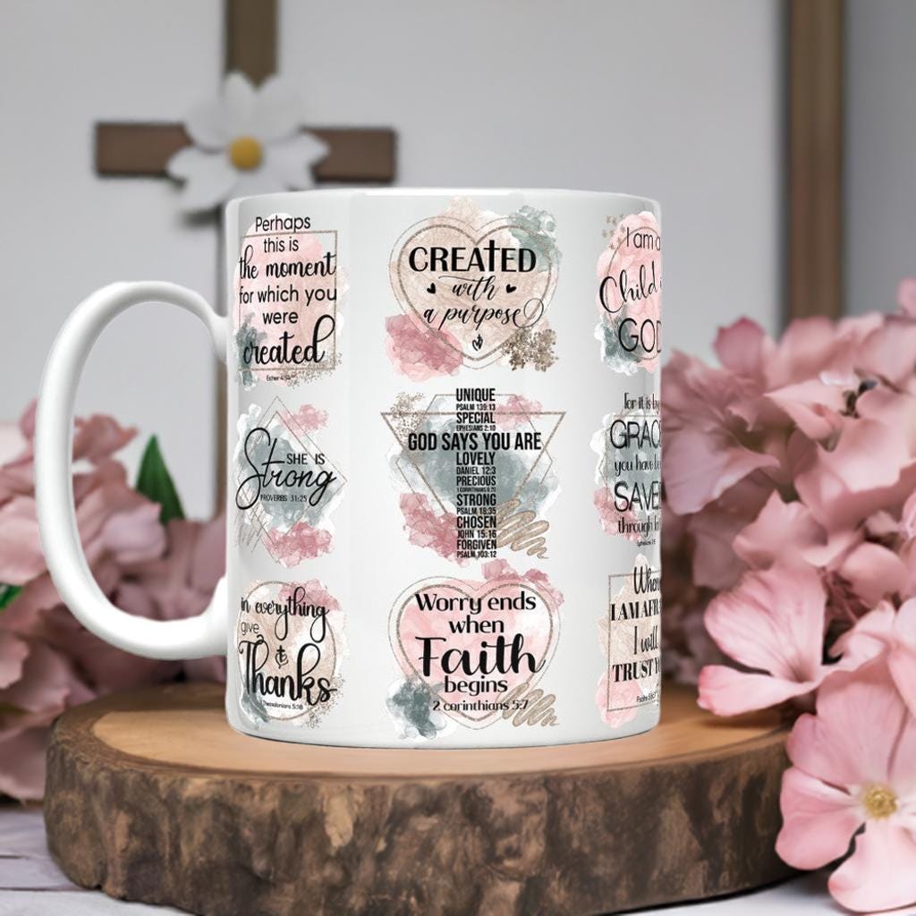 Scripture Mugs (10 styles)