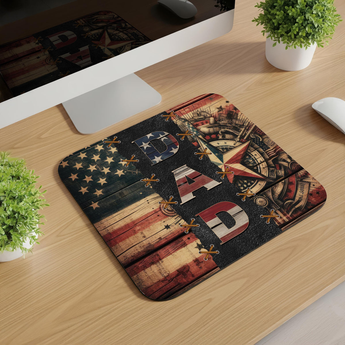 Patriotic Dad Mousepad