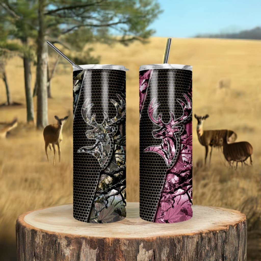 His/Her Camo Tumblers