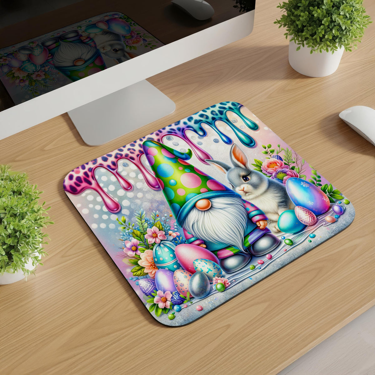 Easter Gnome Mousepads