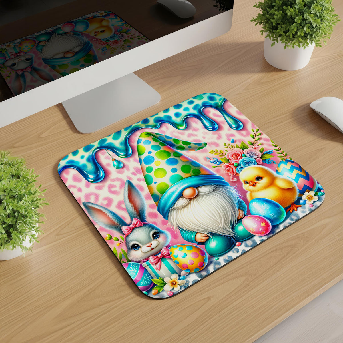 Easter Gnome Mousepads