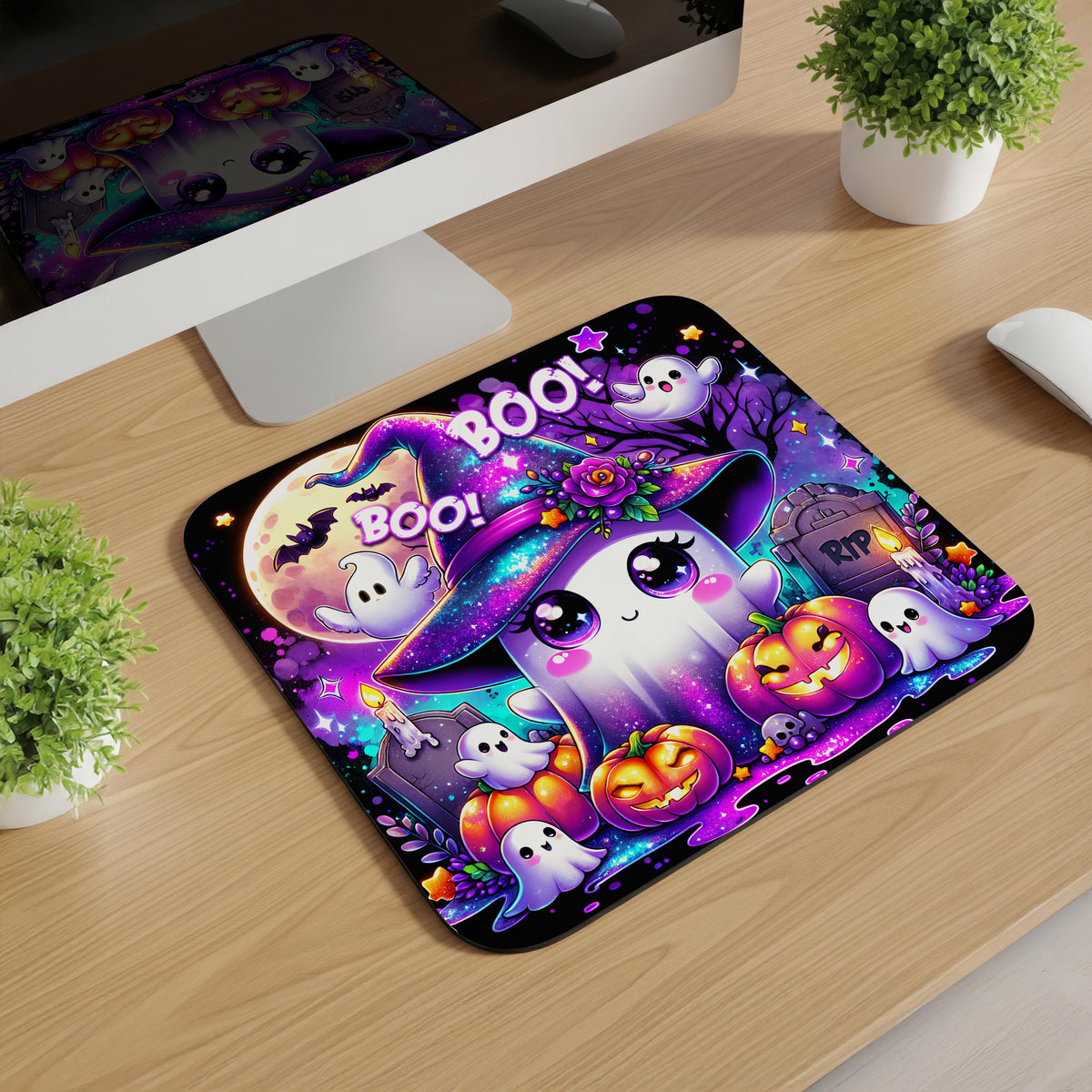 Halloween Ghost Mousepads