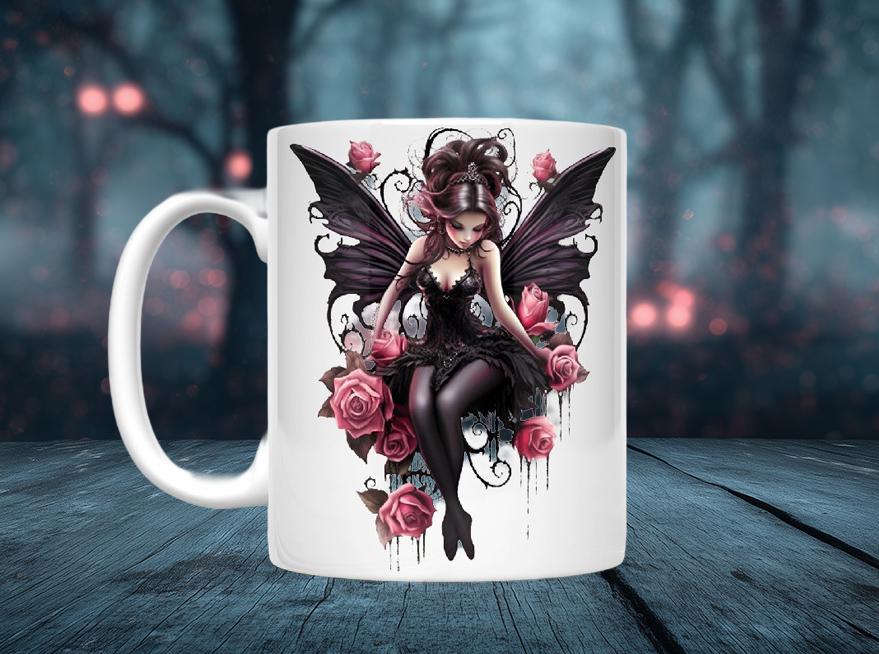 Black-Winged Pixie Mugs