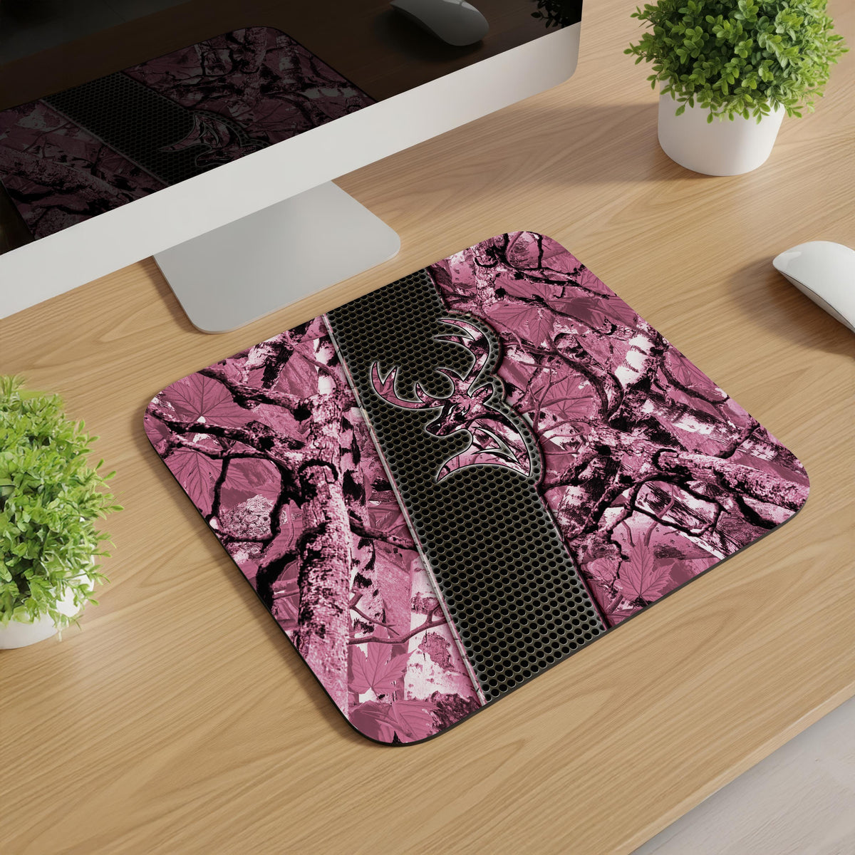 His or Her Camo Mousepads
