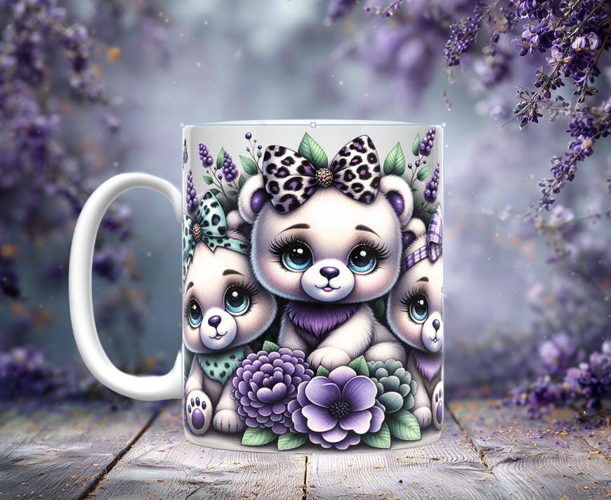 Bow Animal Mugs