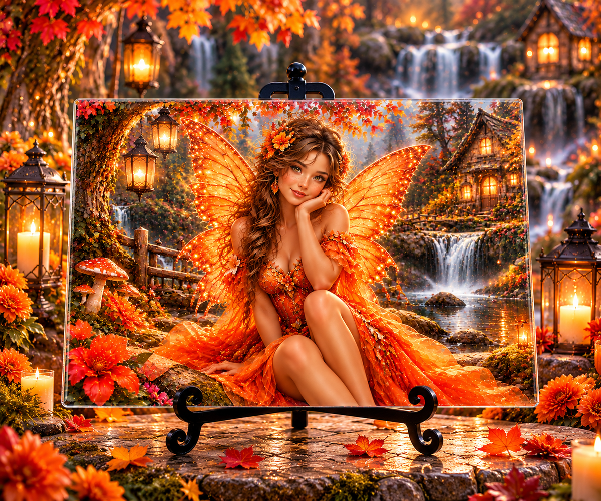 Fairy Glass Cutting Boards