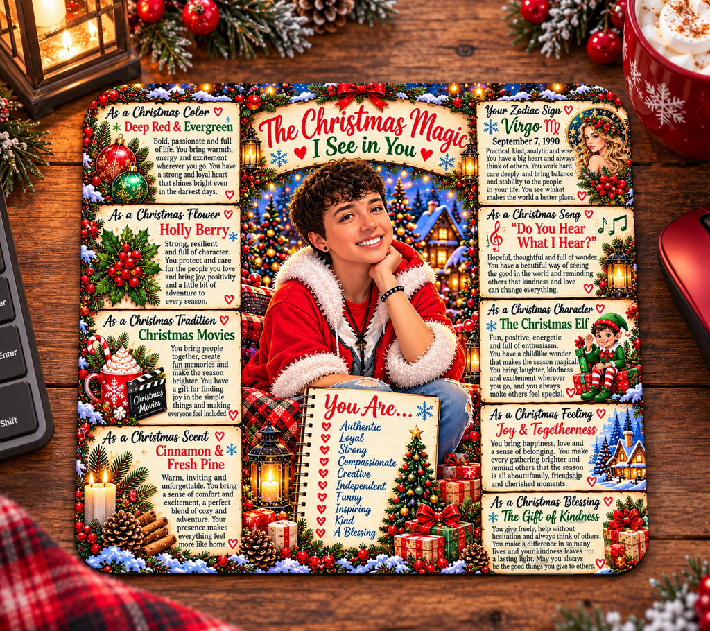 Christmas Magic Custom Mousepads