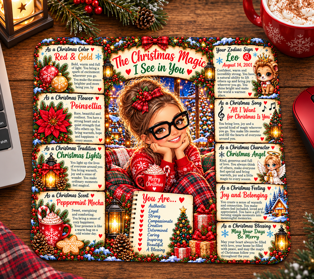 Christmas Magic Custom Mousepads