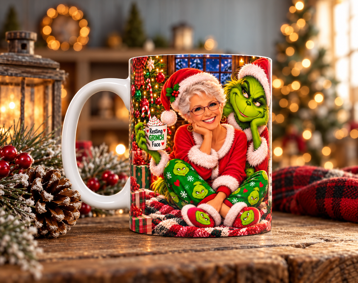 Just a Girl Who Loves the Grinch Custom Mugs