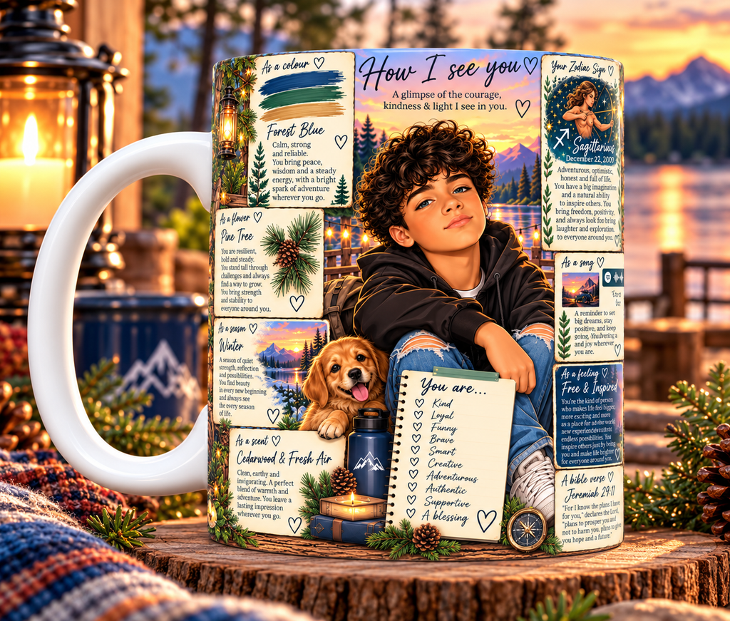 How I See You Custom 11 or 15 oz Ceramic Mugs