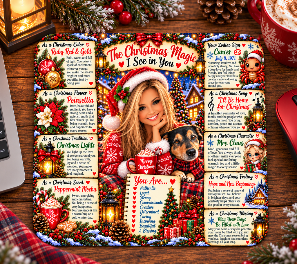 Christmas Magic Custom Mousepads