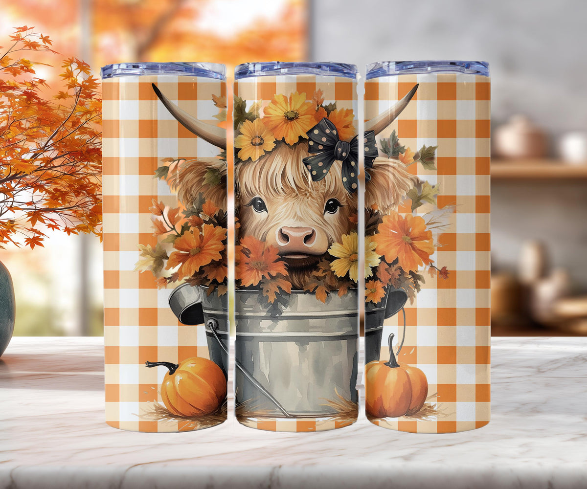 Fall Highland Cow (10 variations)
