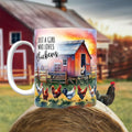 Girl Who Loves Chickens Mug
