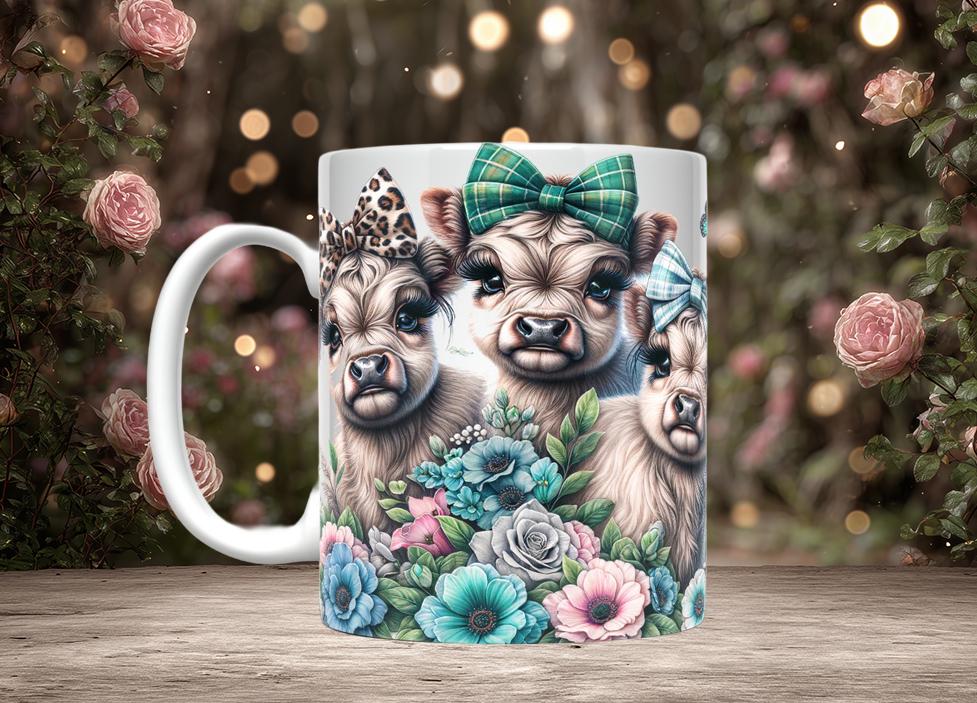 Bow Animal Mugs