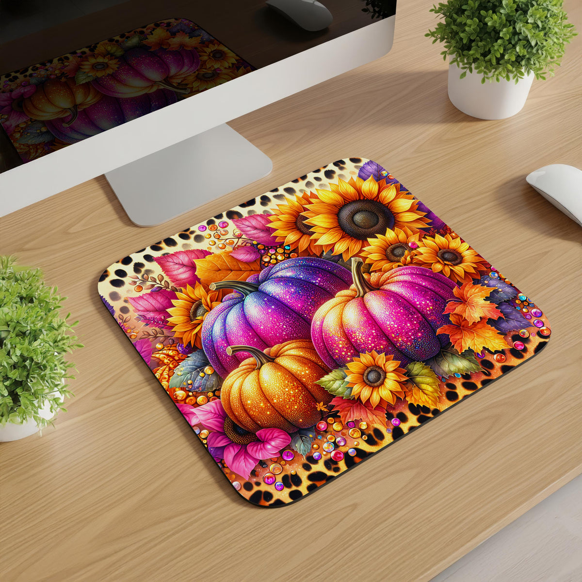 Fall Pumpkins Mousepads