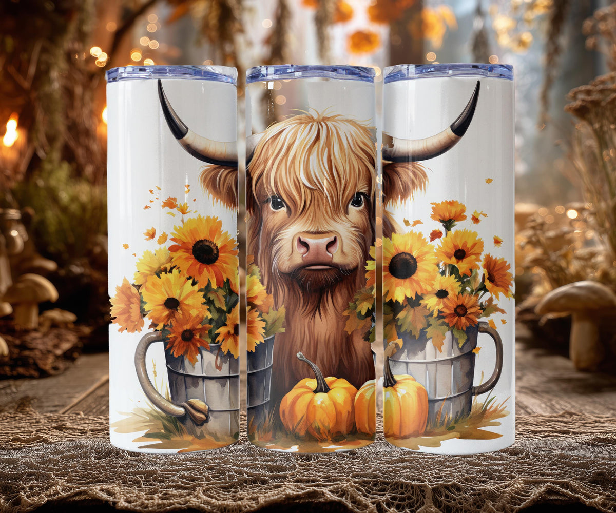 Fall Highland Cow (10 variations)