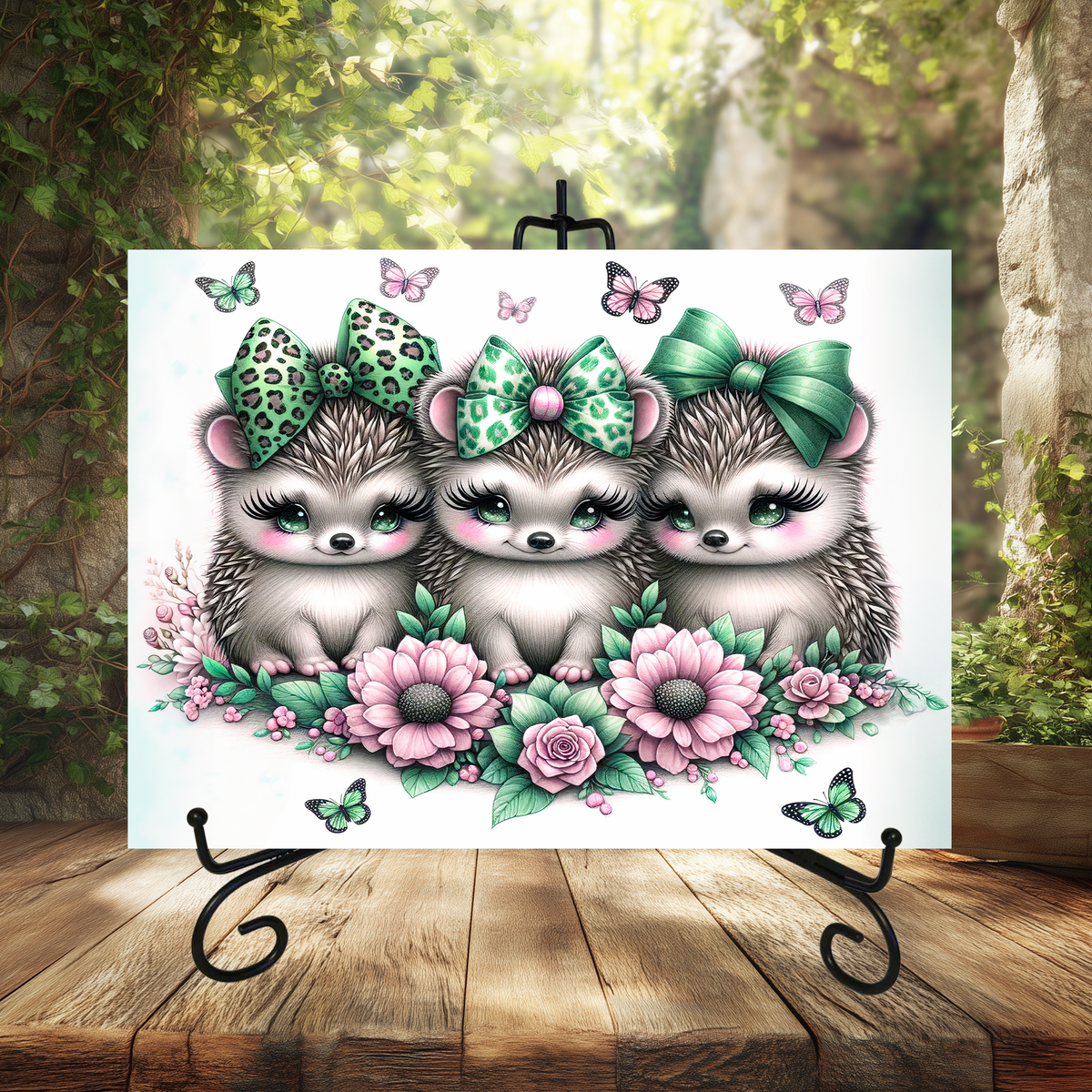 Bow Animals Glass Cutting Boards